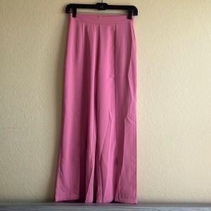 Split Straight Leg Pants